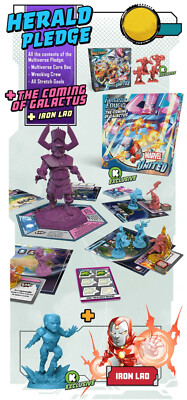 Marvel United Multiverse - Pledge Everything CMON Kickstarter - Jeu De Société NEUF Scellé