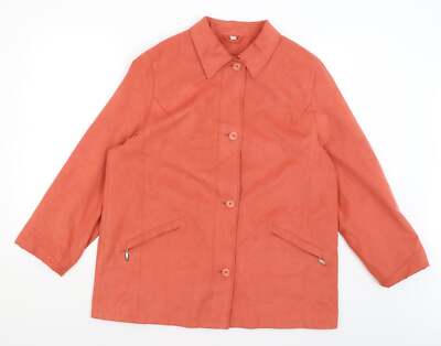 Lemara Damen Sakko Blazer rot Größe 18