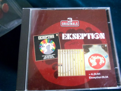 ekseption - 3 lps auf 2 cds. booklet + hülle neu. cds leichte oberflächenkratzer