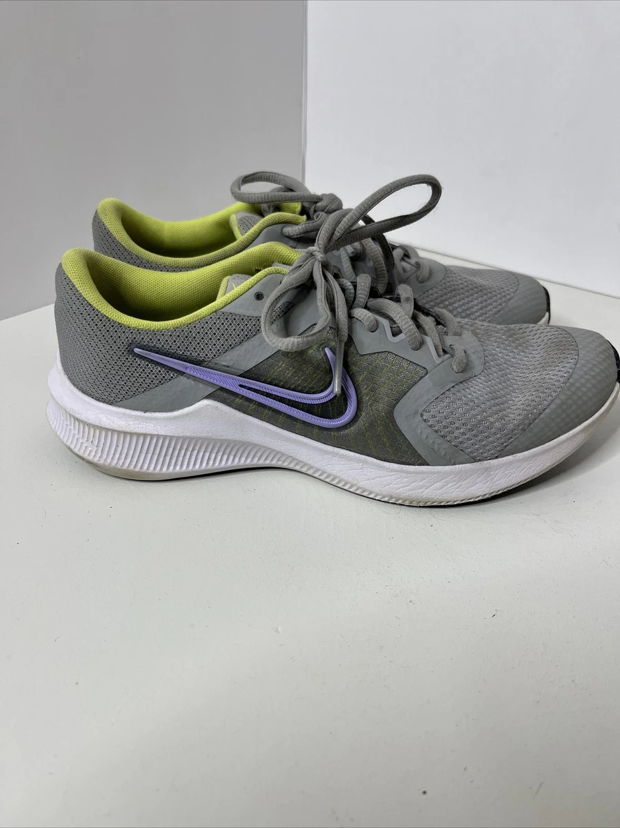 Nike Girl Downshifter 11 CZ3949 003 Gray Running Shoes Sneakers