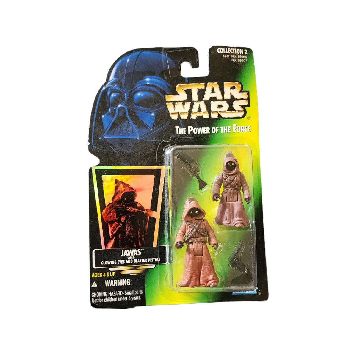 Star Wars JAWAS With Glowing Eyes and Blaster Pistols Action 