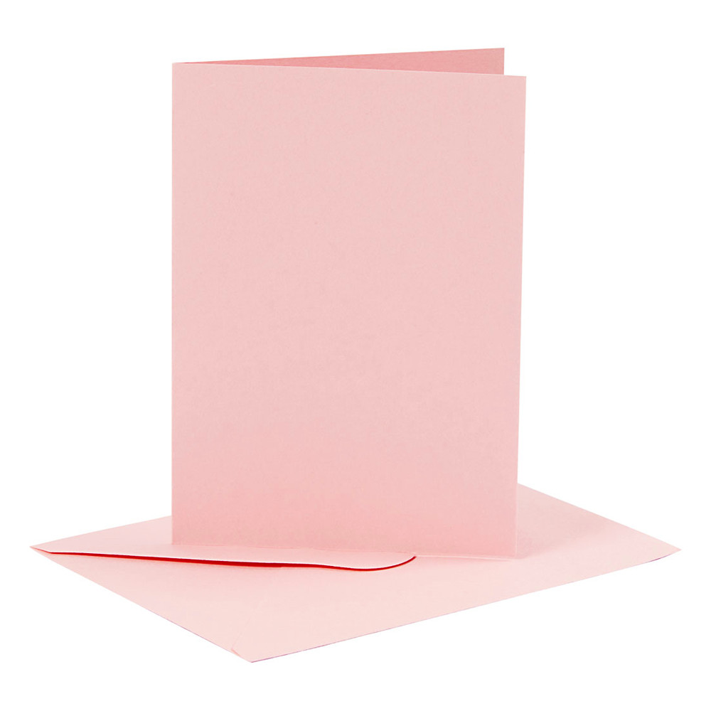 Card Blanks & Envelopes Coloured - A6 Greeting Card Making Crafts - 28 Colours