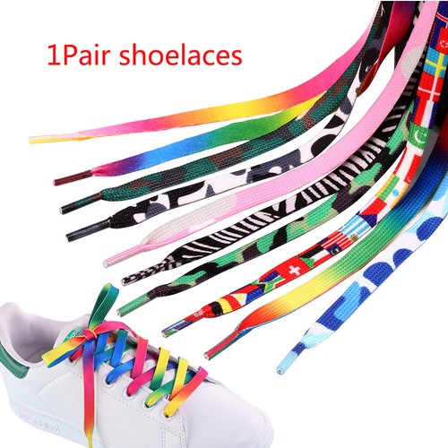 different color shoe strings