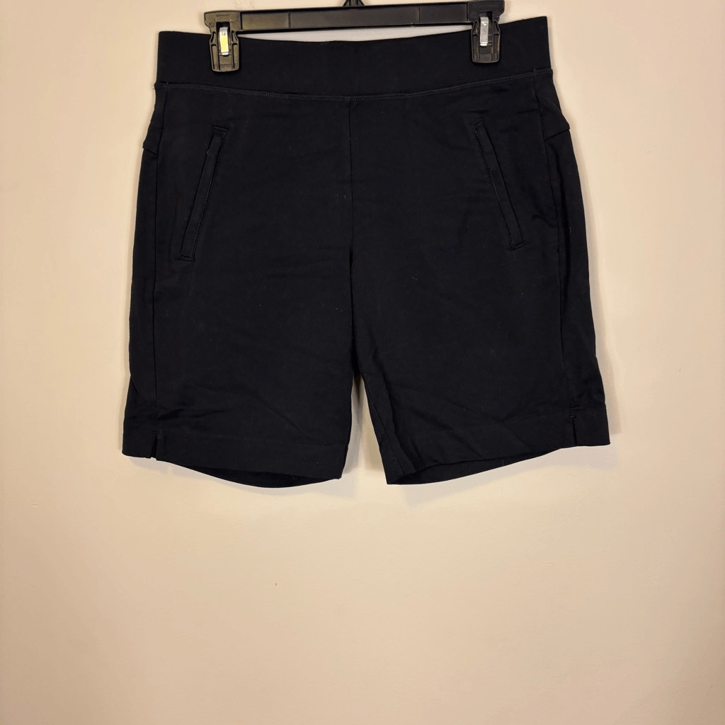 Athleta Black Nylon and Spandex Longer Athletic Shorts Small
