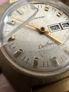 Sovereign Electronic( 🇫🇷)Wrist watch , NOT WORK For Part🥲)