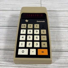 VINTAGE Texas Instruments TI-2500 CALCULATOR Datamath - TESTED WORKING