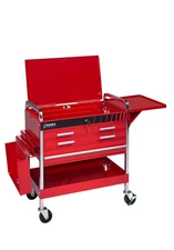 Sunex Deluxe Service Cart - Red