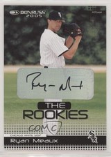 2005 Donruss The Rookies 2004 Auto Ryan Meaux #19 Auto 5p5