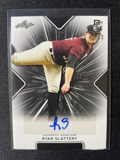 2021 Leaf Perfect Game Ryan Slattery Black Autograph #49/50!!!