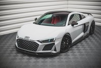 Maxton Design Frontlippe V.1 Passend FüR Audi R8 Mk2 FL Schwarz Hochglanz