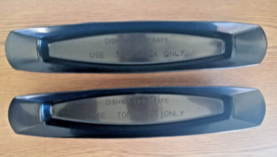 George Foreman (2)Black Grill Drip Trays 14.5'' 2774G with Spatula