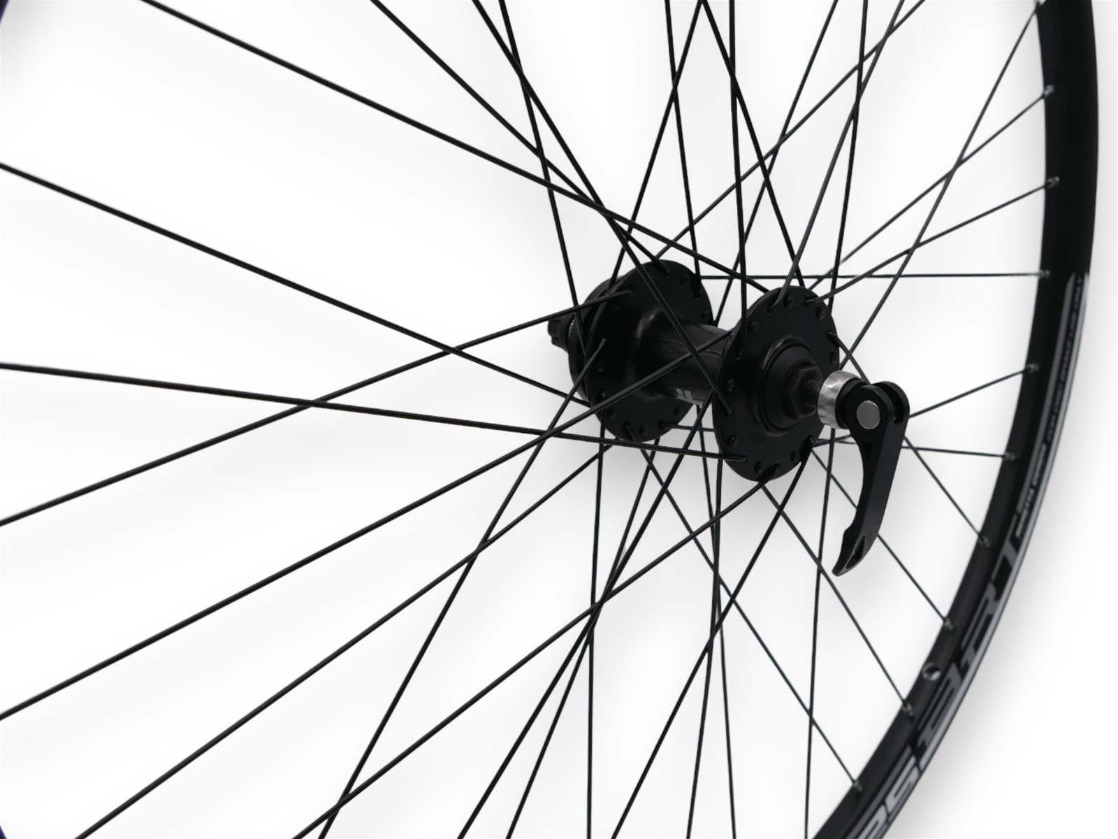 MTB Laufrad VR schwarz Vorderrrad für Scheibenbremse