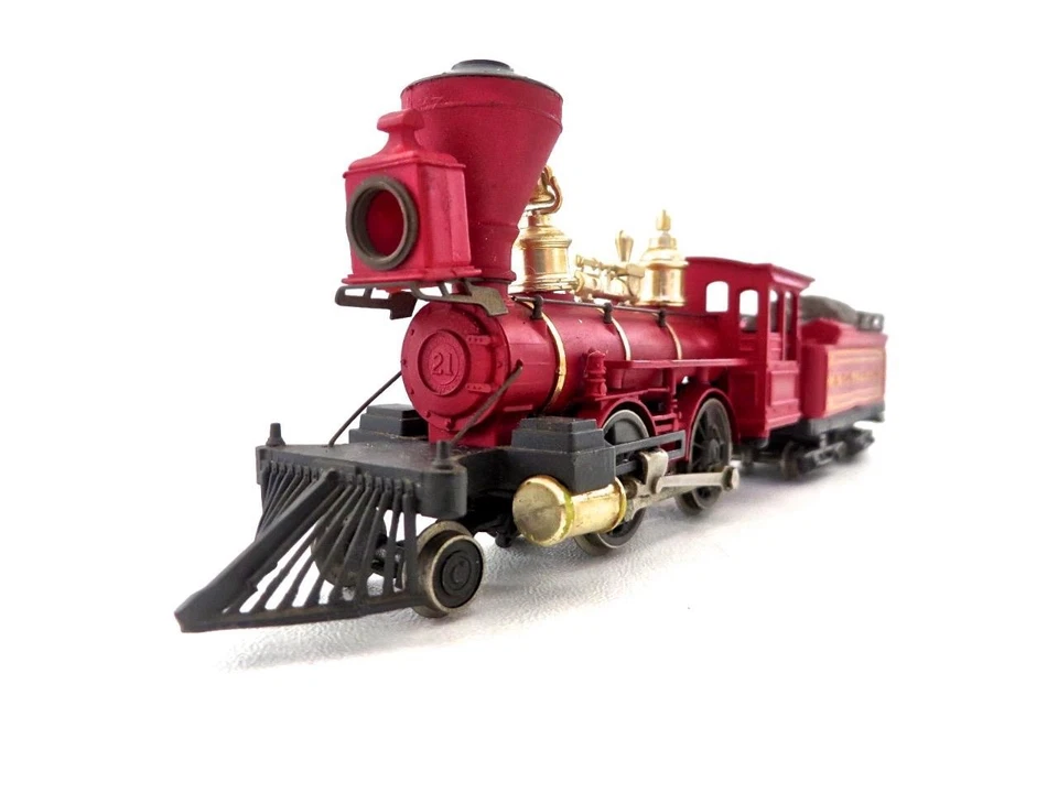 HO Pocher Rivarossi K.C.St.L & C Old Time 2-4-0 Bowker Loco Tender Low Shipping - Image 4 of 4