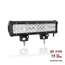 12 Inch 72W Led Light Bar Flood Spot Combo Beam Off Road Driving Lights
