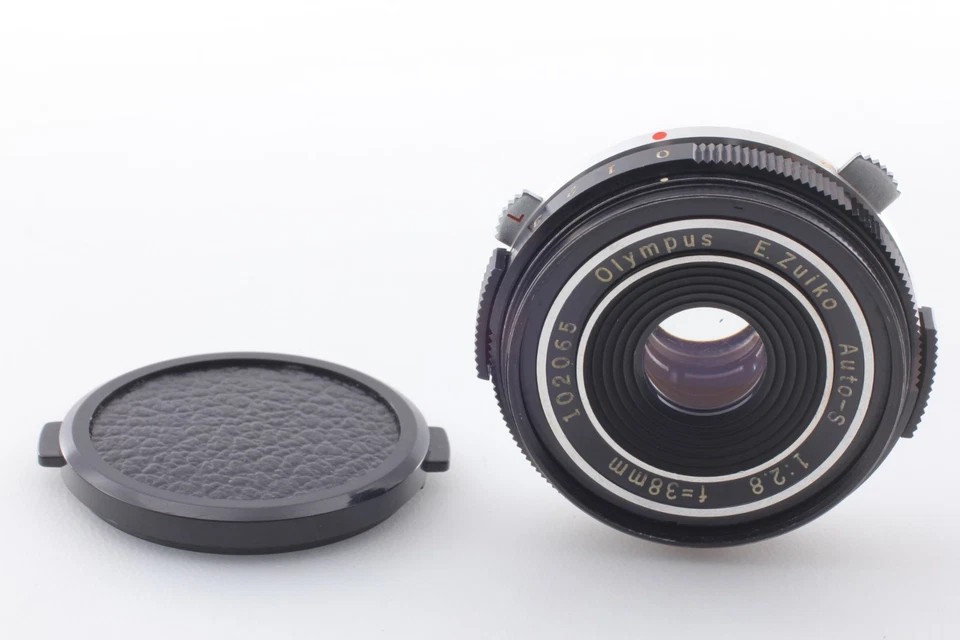 【CASI COMO NUEVO+】 Pluma lente Olympus E.Zuiko Auto-S 38 mm f2,8 Pancake F FT FV JAPÓN Foto 2 de 4
