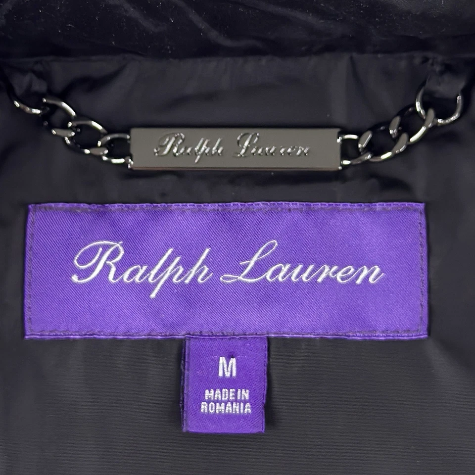 Chaqueta Ralph Lauren Etiqueta Púrpura Russo Tech Para Hombre M Negra $1,495 Silenciosa Lujo Foto 4 de 4