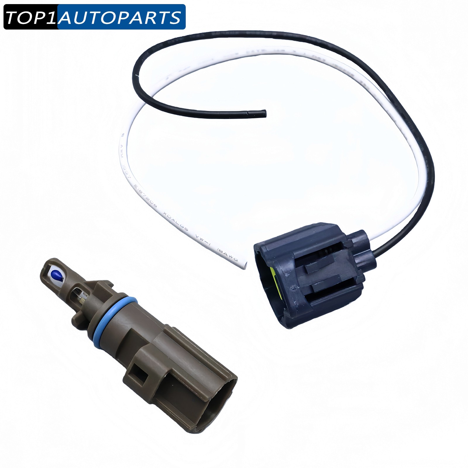 1x Intake Air Temp Sensor W/Connector Fits Ford F250 F350 F450 F550 V8 6.7L USA thumbnail 14