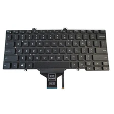 Backlit Keyboard For Dell Latitude 7400 Laptops RN86F