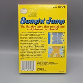 Bump 'n' Jump (Nintendo Entertainment Systes NES) Complete With Manual CIB 