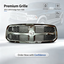 Us Stock 2013-2018 Dodge Ram 1500 Front Grille Replacement Assembly New