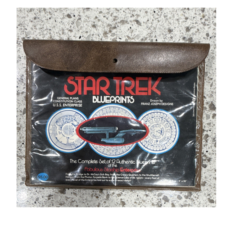  Star Trek USS Enterprise Constitution Class Blueprints (As-Is)