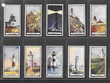 WILLS  (THREE CASTLES, NEW ZEALAND)  - Lighthouses - 1926 - SET OF 50 - VG.