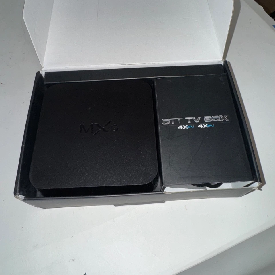 OTT TV Box 4X CPU 4XGPU Android KitKat Internet TV Box 1080p H.264 New - Image 2 of 4