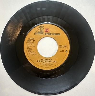 EVERYBODY OUGHT TO BE IN LOVE-FRANK SINATRA-1977-US-#RPS 1386
