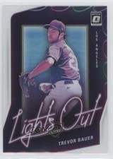2021 Panini Donruss Optic Lights Out Trevor Bauer #LO6 3l7