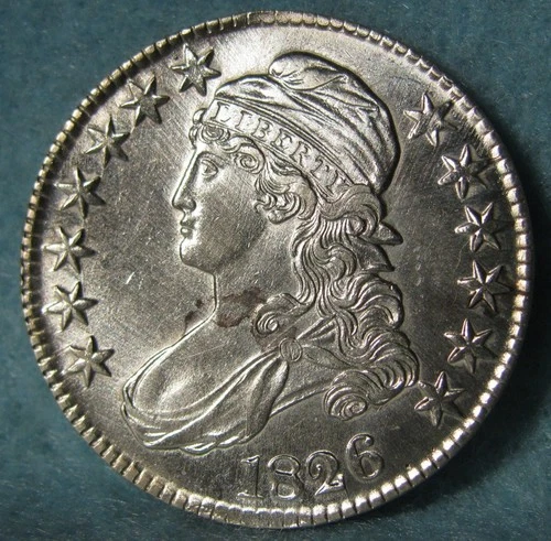 1826-P Capped Bust Half Dollar — photo from another recent sale