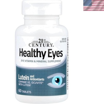 Healthy Eyes Lutein Tablets - 60 Count Eye Health Supplement for Vision Support