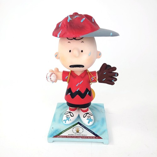 Westland 8441 Peanuts Charlie Brown Around Town WHERE IS EVERYBODY Baseball - Picture 2 of 6