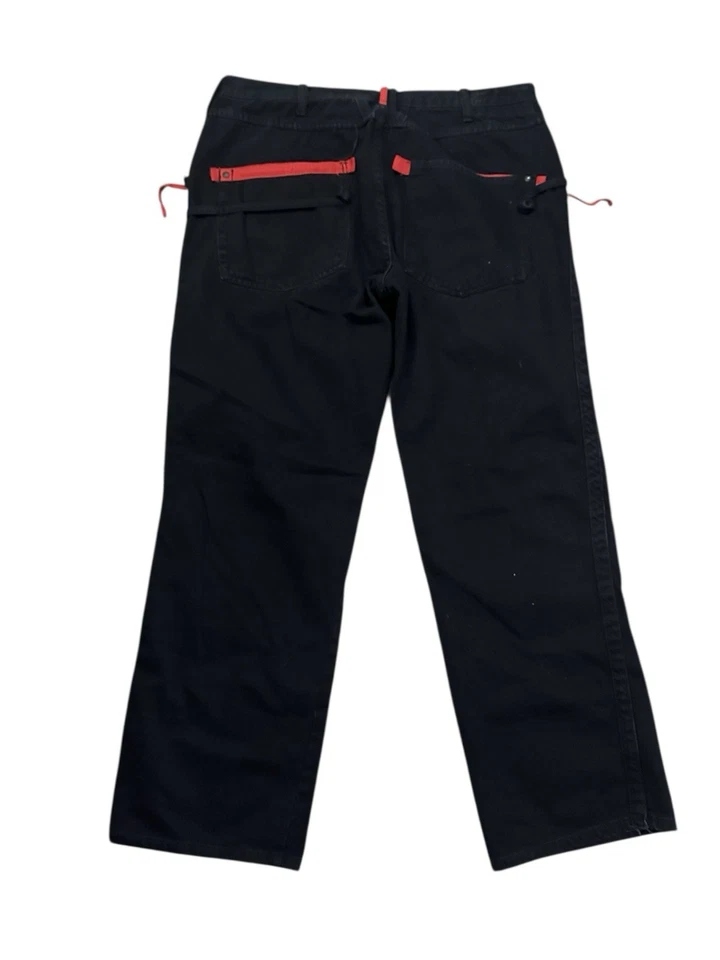 Vintage Marithe Francois Girbaud Jeans 36 Red Black - Image 3 of 4