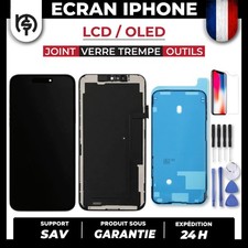 ECRAN LCD OLED POUR IPHONE X XS XR 11 12 13 14 15 16 17 + JOINT + OUTILS + VERRE