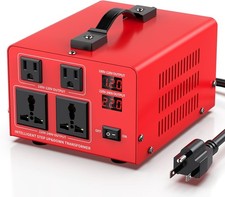 1500W Voltage Transformer Power Converter 110V to 220V, 220V to 110V XX194