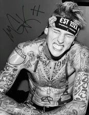 MGK Machine Gun Kelly Replica Autograph Reprinted Photo