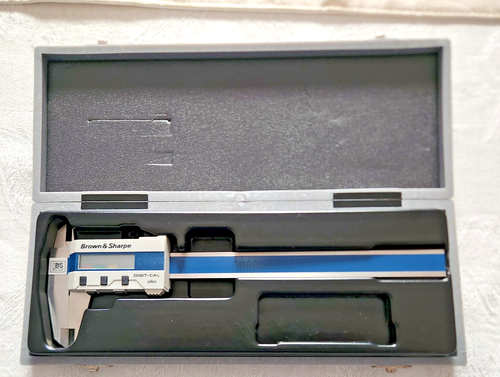 ⭐Brown & Sharpe 599-571-3 Digit-Cal Plus 6 inch Calipers includes Case⭐ - Picture 8 of 10