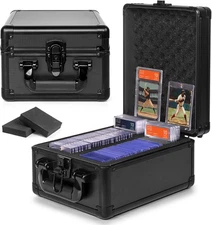 Graded Card Storage Box, PSA Slab Case Holder for Graded Cards, Top Loaders Trad