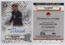 2023 Topps Pristine Road to UEFA Euro 2024 Auto Timo Werner #PA-TW Auto