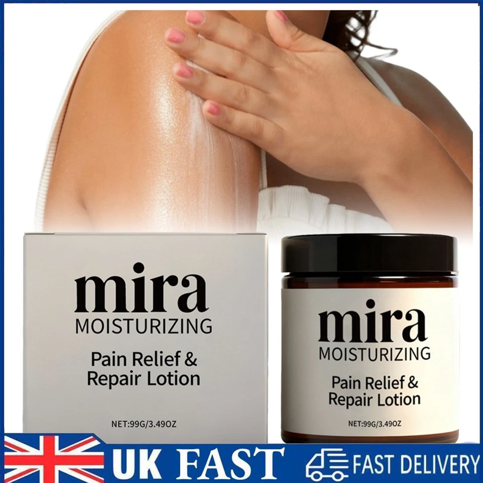 Mira Pain Relief Lotion,Mira Organics Cream Skin Repair Cream for All Skin Types