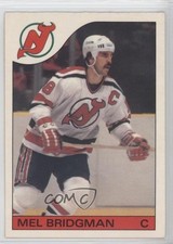1985-86 O-Pee-Chee Mel Bridgman #42 0a4