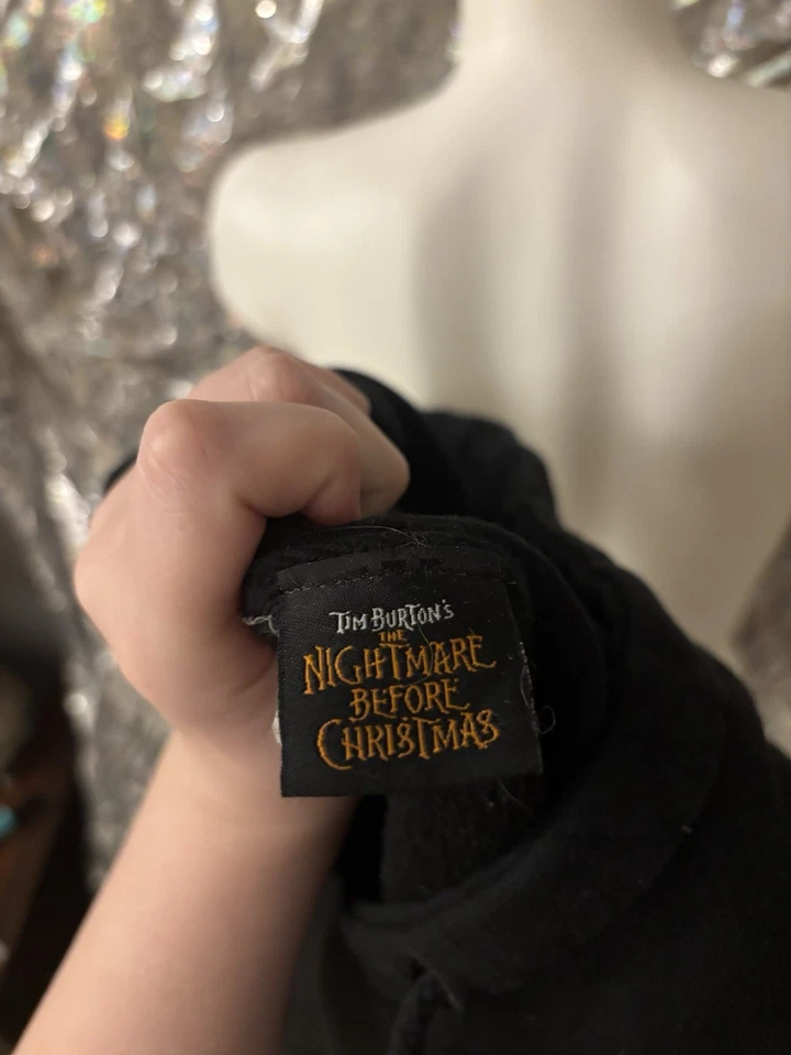 Vintage Nightmare Before Christmas Hoodie Sweatshirt Mens XL Disney Giant Merch - Image 4 of 4