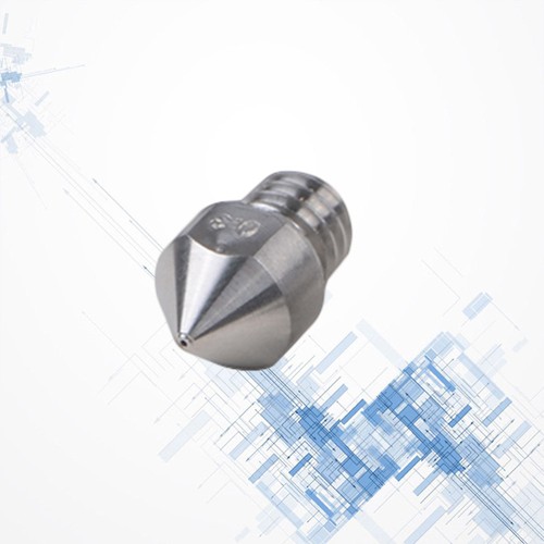 Titanium Alloy Extruder Nozzle 0.3mm Thread Nozzle Tip Head Compatible for MK8 - 第 4/11 張圖片