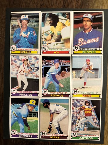 1979 TOPPS BASEBALL CARDS - You Pick - Complete Your Set #1-380 - Picture 176 of 231