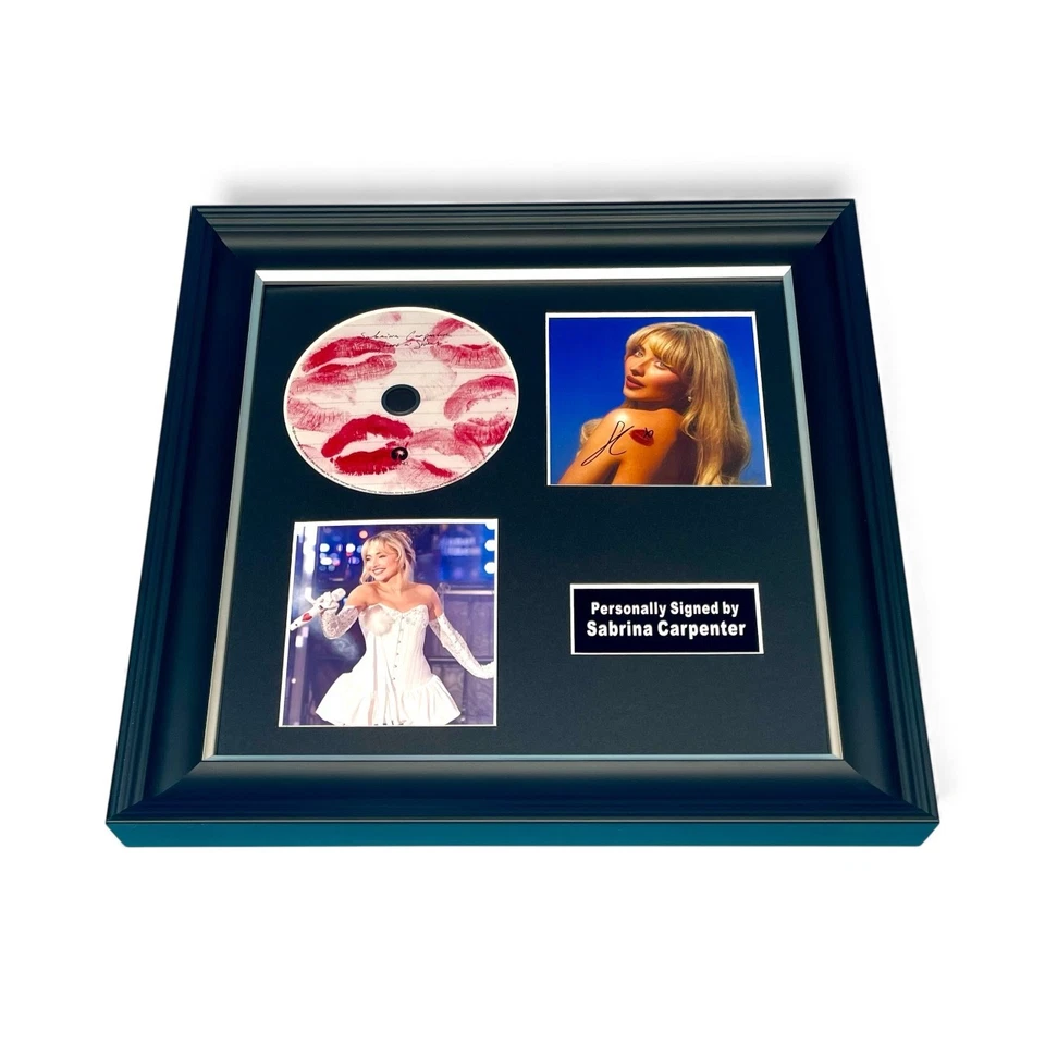 Sabrina Carpenter  SIGNED Short N' Sweet Artwork Display & COA Autographed Music - Image 4 of 4