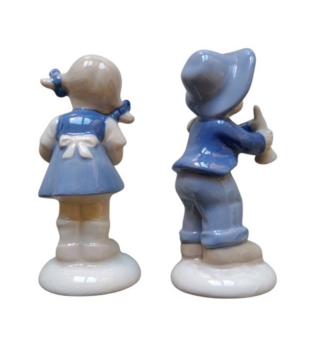 *HH* Statuine Porcellana Statua Bambini Contadini Statuetta Stile Nao Lladro - Foto 12 di 23