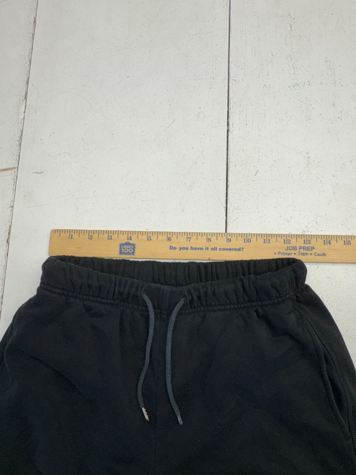 Old Navy Solid Black Drawstring Cuffed Leg Sweatp… - image 6