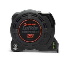 Lufkin G2 25-ft Autolock Tape Measure L1225BAL-02 - 17ft Reach, 3x Life