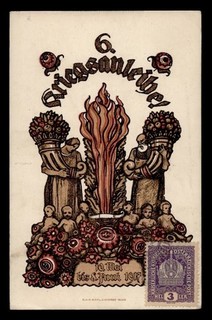 DR WHO 1918 AUSTRIA POSTCARD STAMP CLUB? TO GERMANY R87707