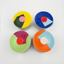 Ily art collection SAGEMEISTER set of 4 saucers limited edition